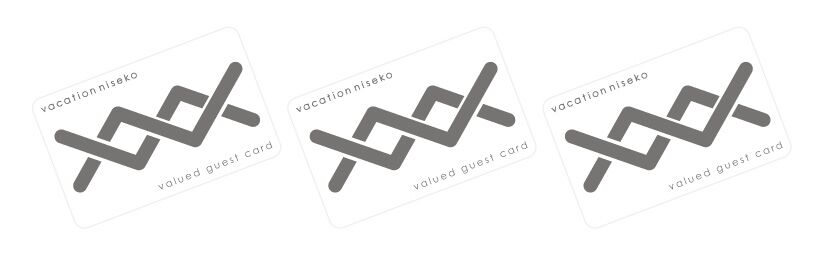 Vacation Niseko valued guest card