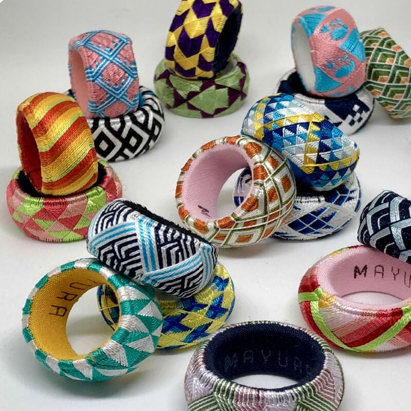 Japanese Silk Ring Workshop by MAYURA
