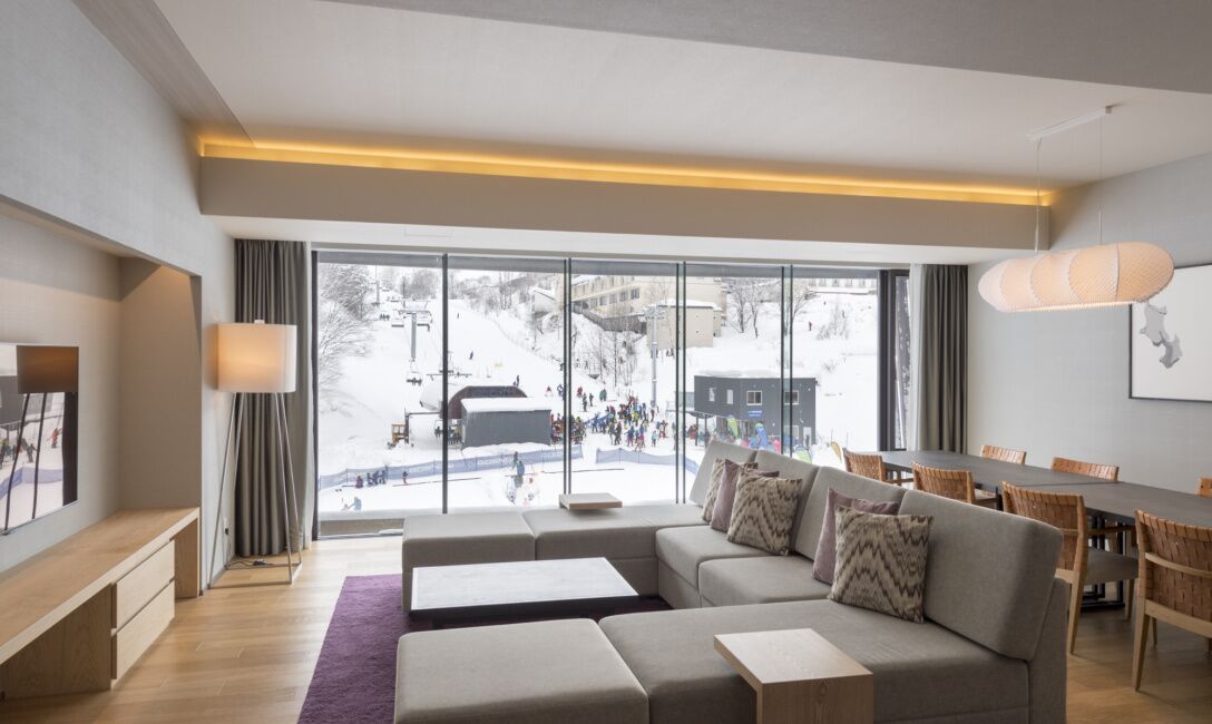 三臥室公寓 - 滑雪場景觀 - Interior
