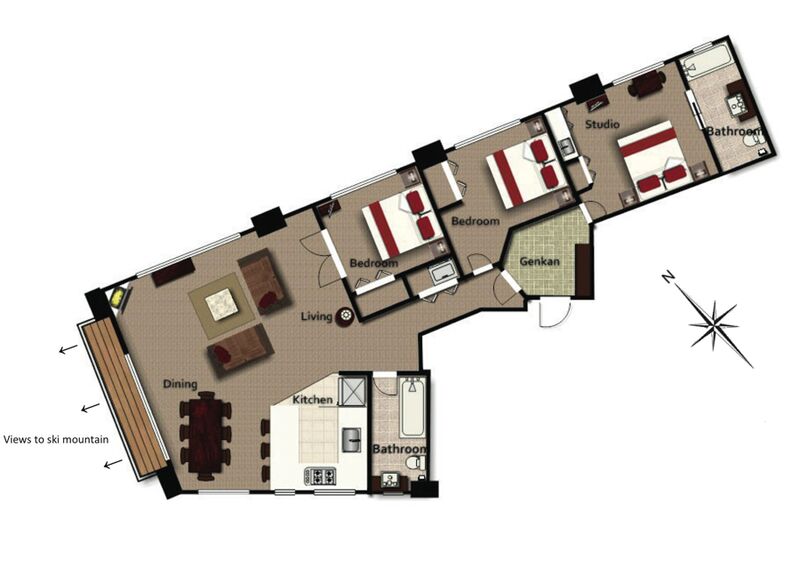 Freshwater 3-Bedroom Mountain View Deluxe Penth...