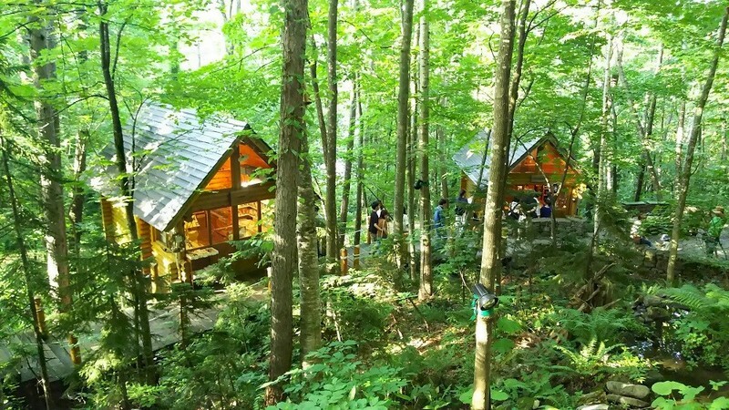 北海道富良野的森林小木屋