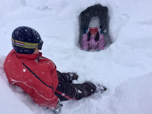 niseko grand hirafu kids park igloo snow maze