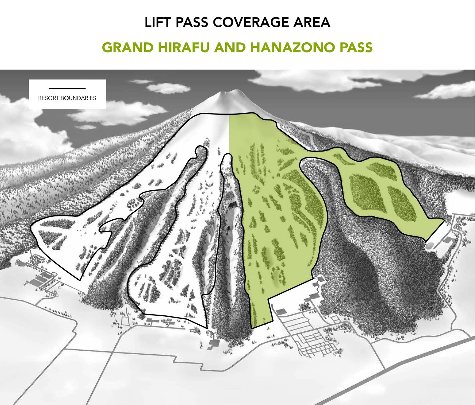 grand hirafu hanazono lift pass coverage area